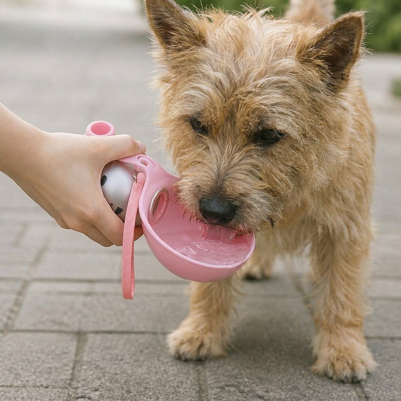 2-in-1 Travel Water Bottle for Dogs