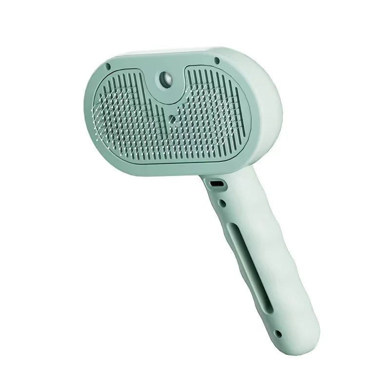 3-in-1 Steamy Pet Brush - Anti-Flying Fur Grooming Tool
