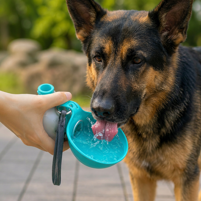 2-in-1 Travel Water Bottle for Dogs
