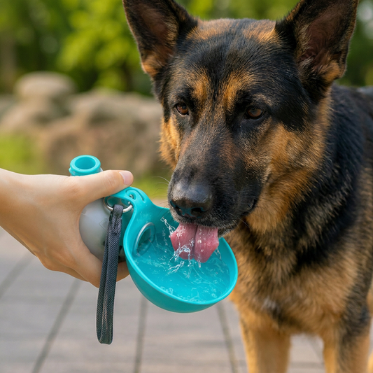 2-in-1 Travel Water Bottle for Dogs
