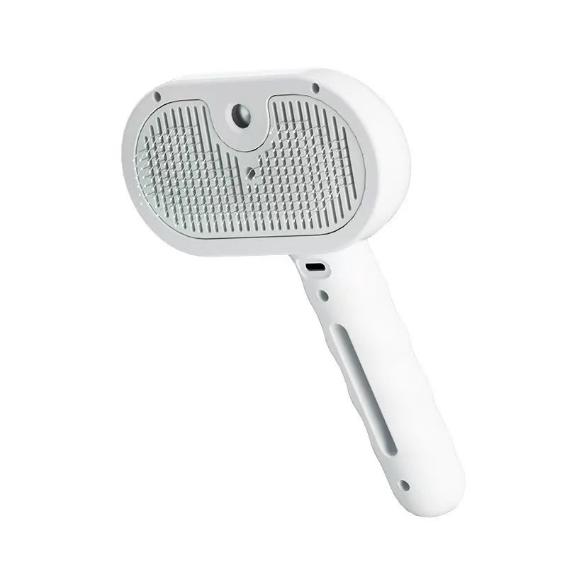 3-in-1 Steamy Pet Brush - Anti-Flying Fur Grooming Tool
