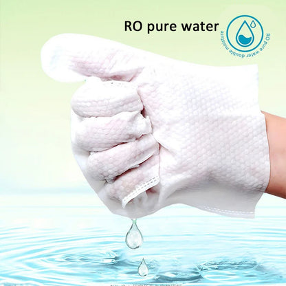 QuickClean™ No-Rinse Pet Grooming Wipes Gloves (6-Pack)