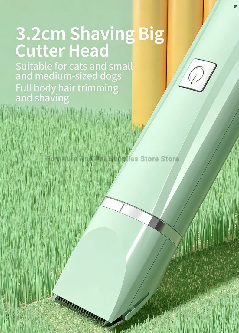 Pawsome™ 4-in-1 Professional Electric Pet Grooming & Trimming Kit