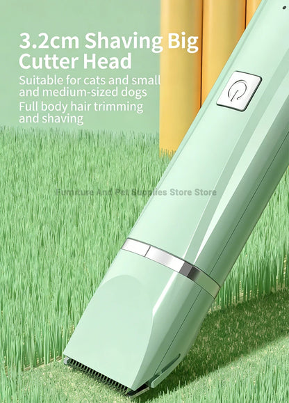 Pawsome™ 4-in-1 Professional Electric Pet Grooming & Trimming Kit