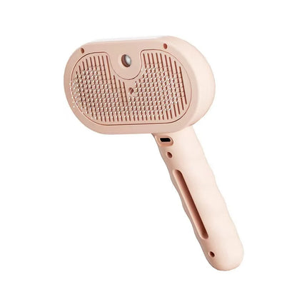 3-in-1 Steamy Pet Brush - Anti-Flying Fur Grooming Tool